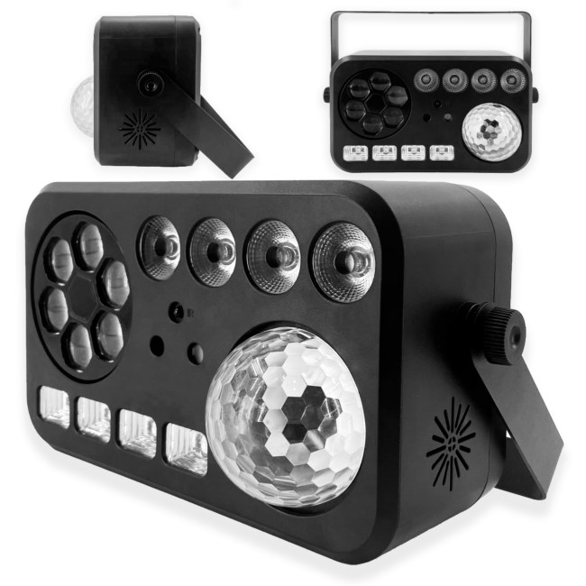LIGHT4ME PARTY V Lighting Effect LED RGBW-UV 6