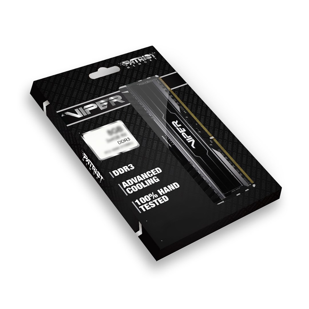 Patriot Memory 8GB, DDR3, 1600 memory module 240-pin DIMM
