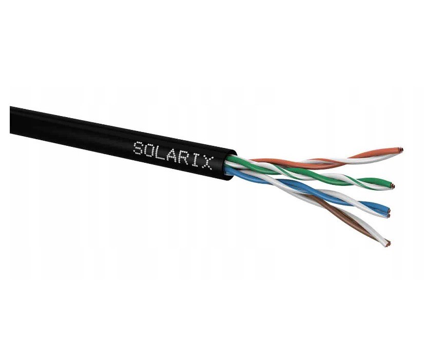 Solarix CAT5E UTP PE FC Installation Cable