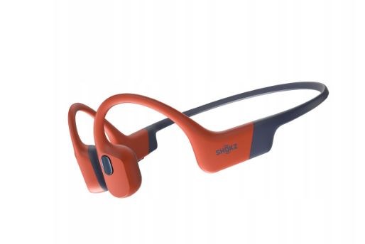 SHOKZ OpenSwim Pro Headset Wireless Neck-band Sports Bluetooth Black, Red