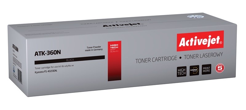 Activejet ATK-360N toner (replacement for Kyocera TK-360; Supreme; 20000 pages; black)