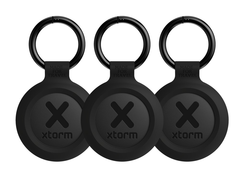 Xtorm XTAG2GA11-3PACK GPS Tracker/Finder Universal Smart Keychain Black