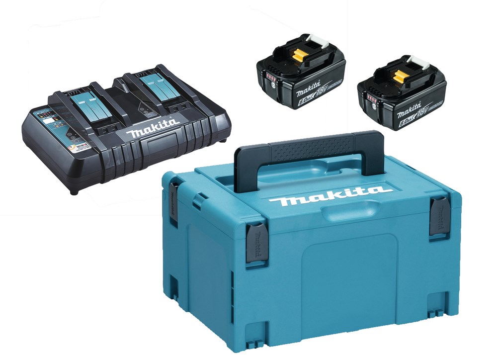 Makita Power Kit 18V 2x6.0Ah