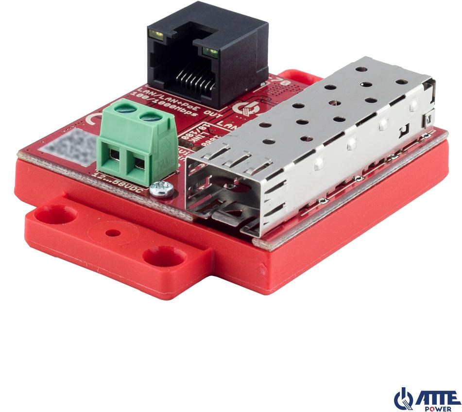 Gigabitowy Media Konwerter Ethernet ATTE XFIBER-2-70 (PoE OUT)