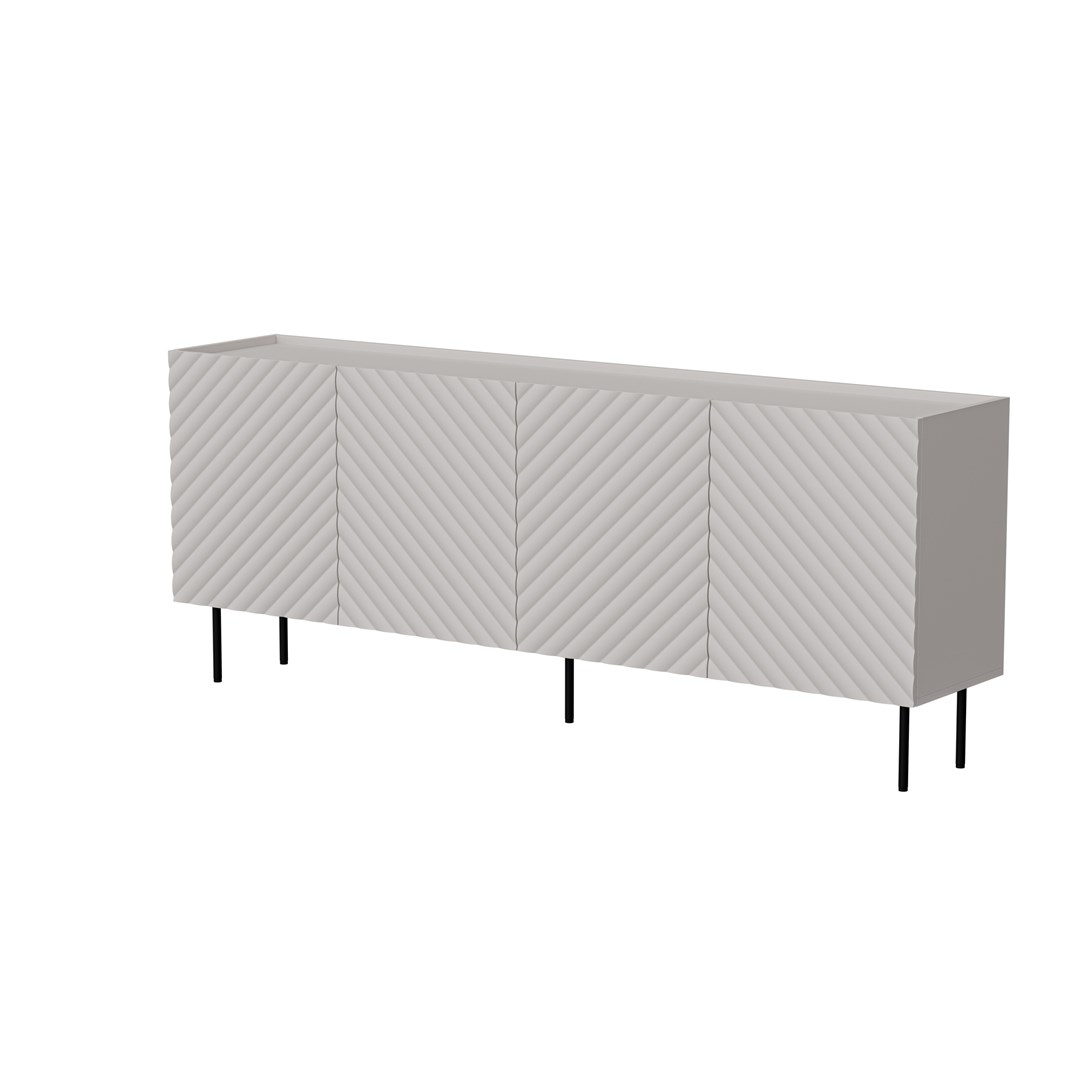 Cama LUCCA 4D Chest Of Drawers 200x40x80 Cashmere