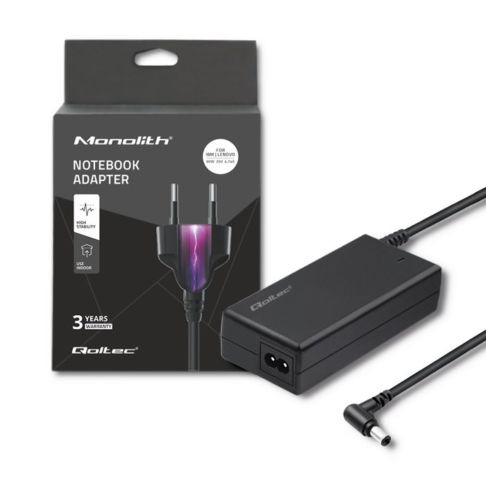 Qoltec 50099.90W Power Adapter/Inverter Indoor Black