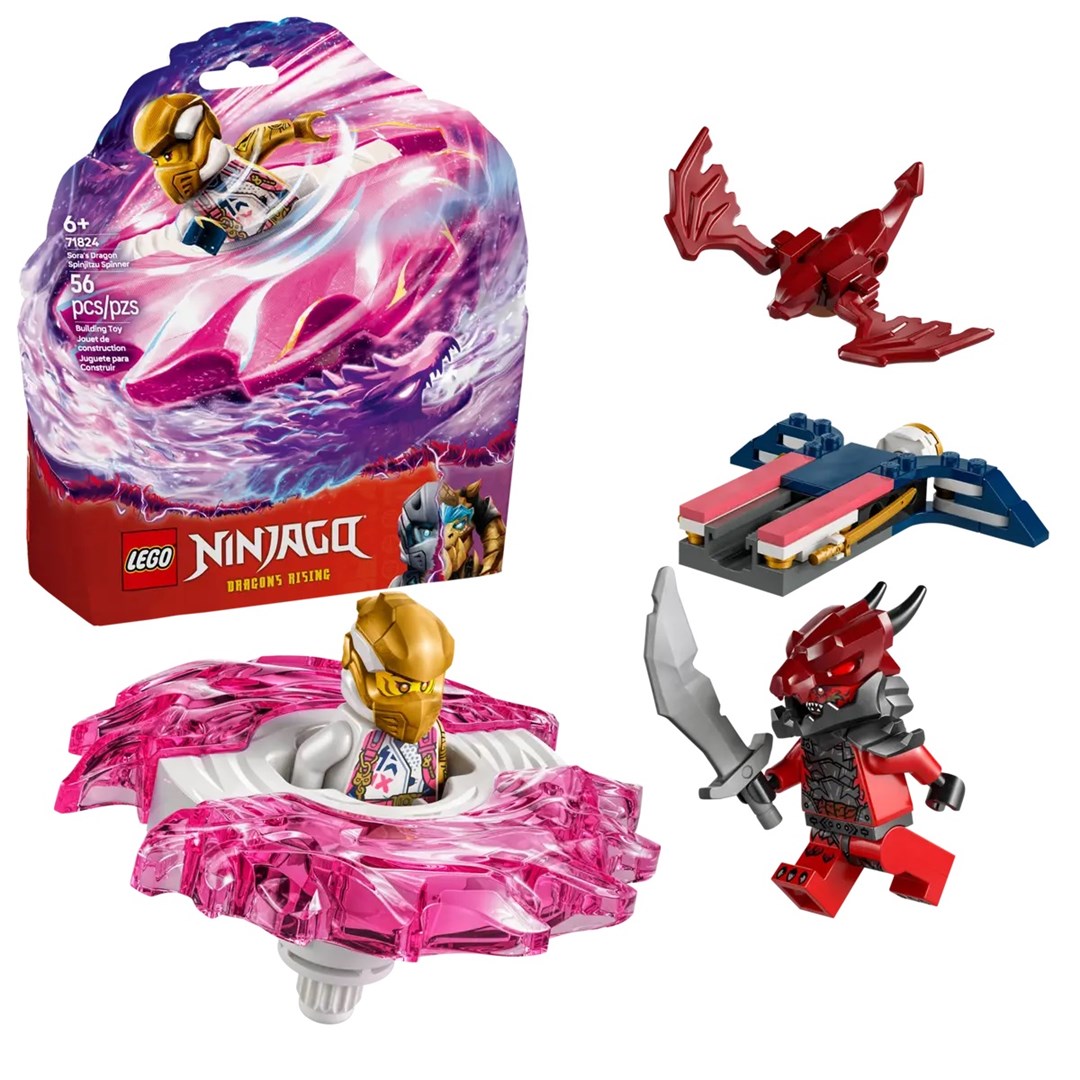 LEGO NINJAGO 71824 Sora'S Dragon Spinjitzu Spinner