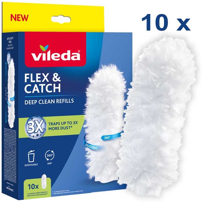 Vileda Flex Catch Dustpan Refills 10 Pcs.