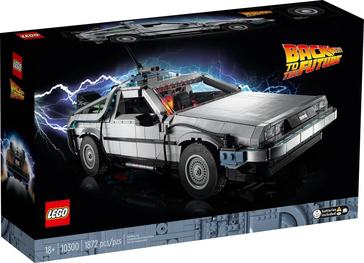 LEGO Creator Expert DeLorean DMC-12 DMC12 Die Zeitmaschine Aus ZurüCk In Die Zukunft (10300 )