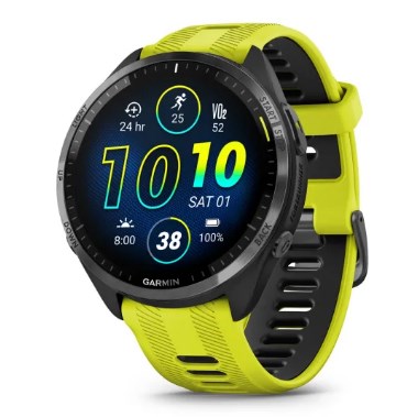 Garmin Forerunner 965 3.56 Cm (1.4 ) AMOLED 47 Mm Digital 454 X 454 Pixels Touchscreen Yellow Wi-Fi GPS (Satellite)