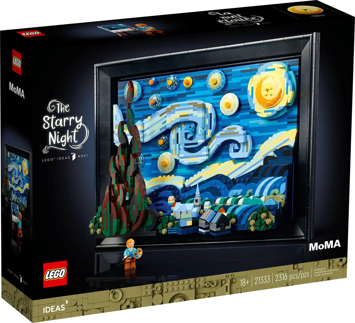 LEGO Ideas - Vincent Van Gogh - Sternennacht