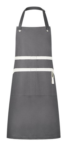 Le Creuset Chefs Apron 89x79cm Classic Pearl Grey (95000700444000)