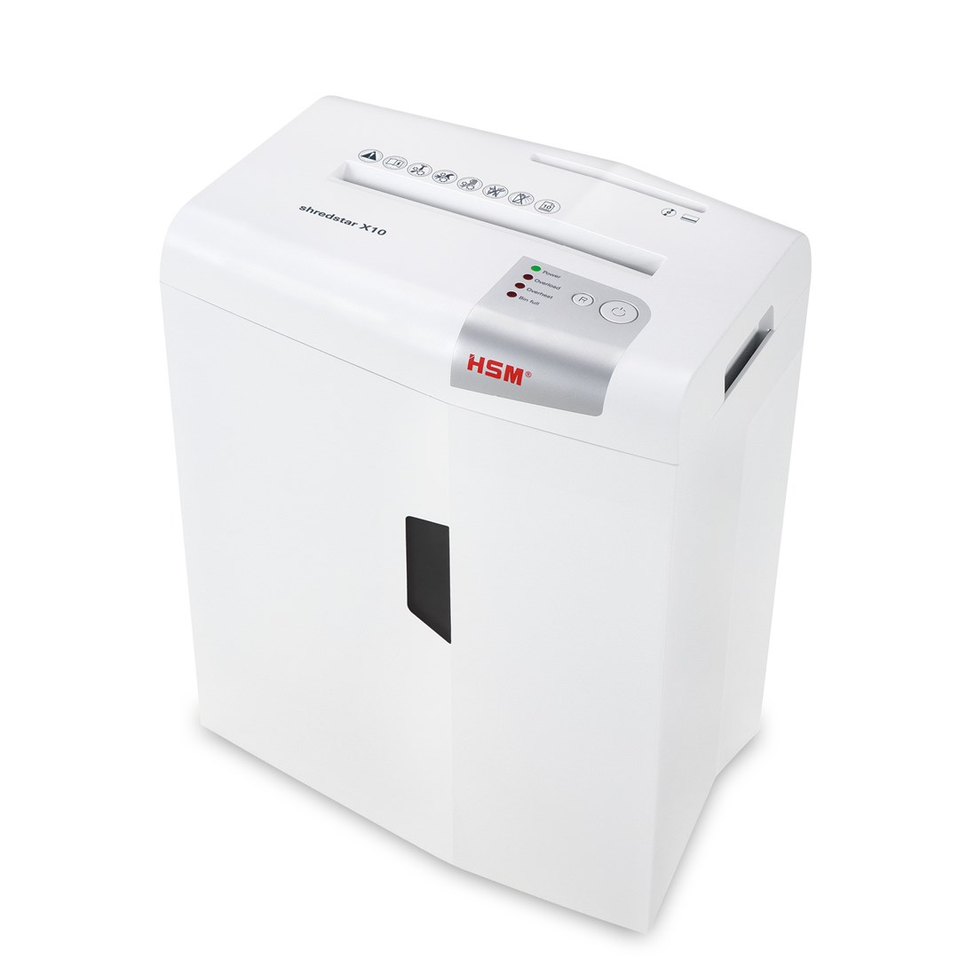 HSM Shredstar S10 Document Shredder 6 Mm Separate CD-Cutting Mechanism