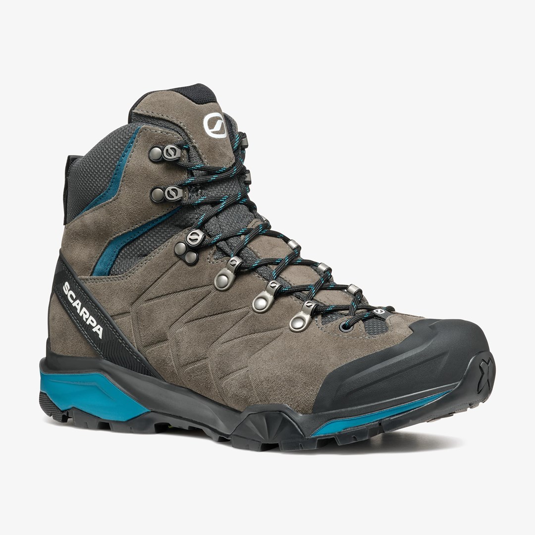 Shoes SCARPA Zg Trek Gtx-Titanium-Lake Blue-45 5