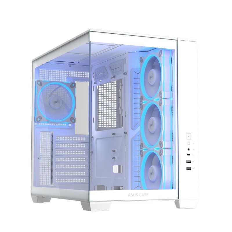 ASUS A32 Plus TG ARGB White Midi Tower