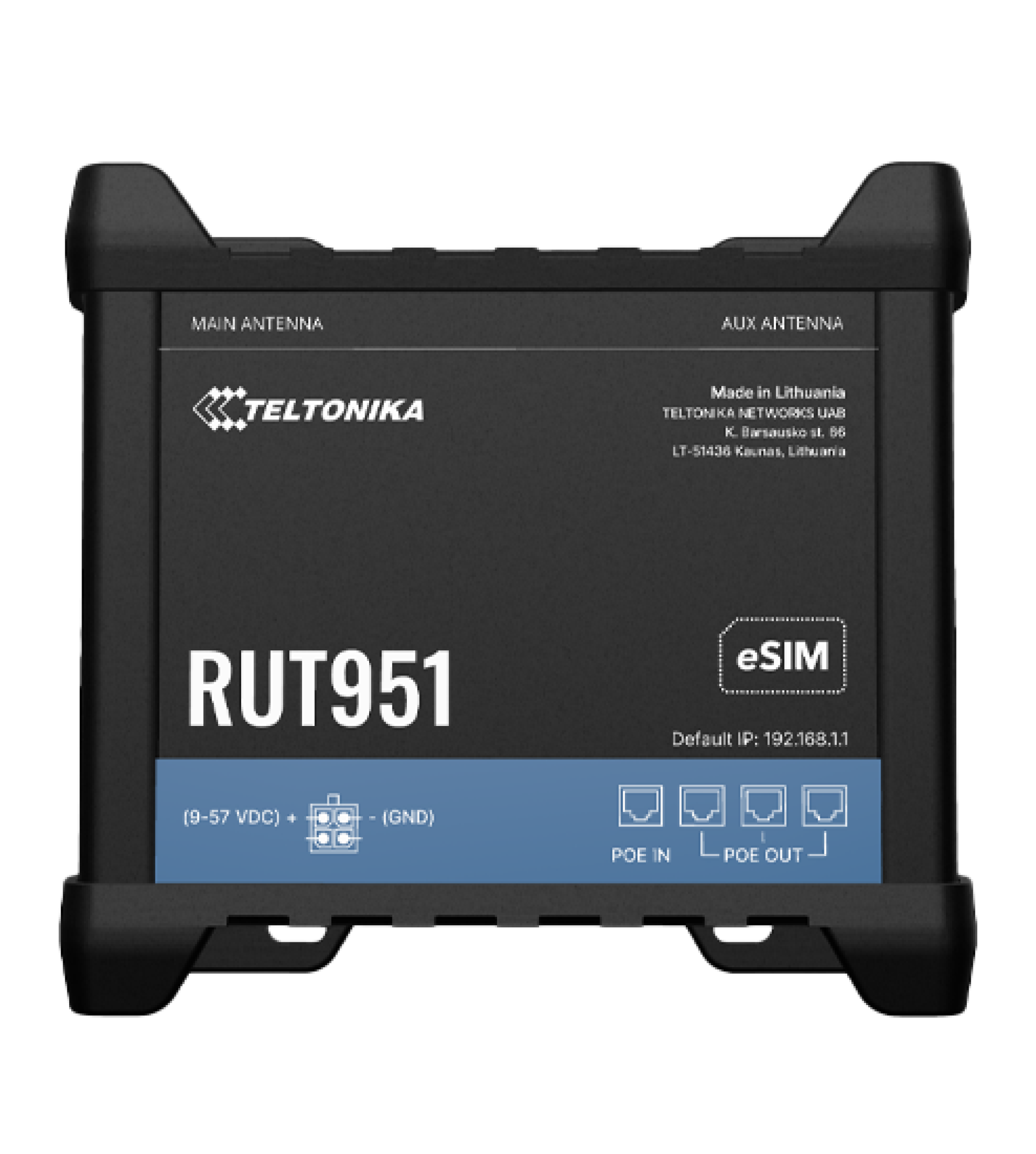 Teltonika RUT951 PoE+ Cellular network router