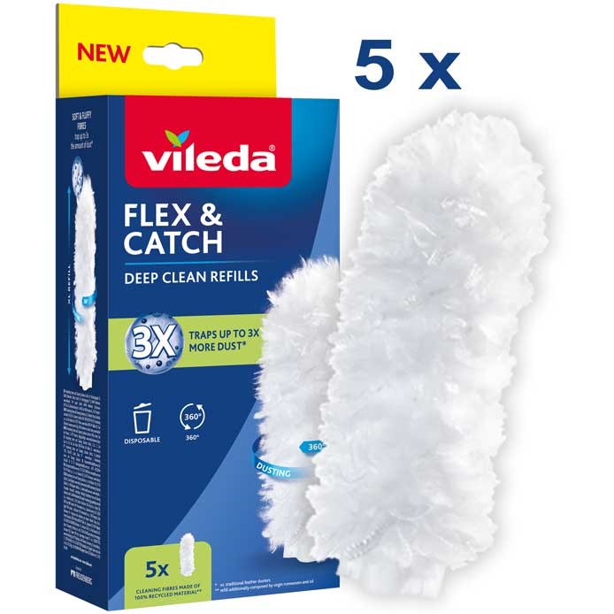 Vileda Flex Catch Dustpan Refills 5 Pcs.