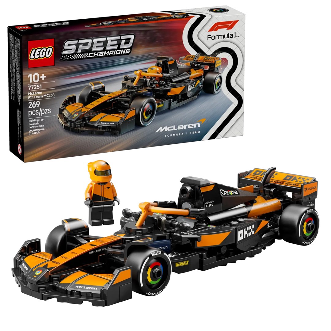 LEGO Speed Champions McLaren F1 Team MCL38 Rennauto 77251