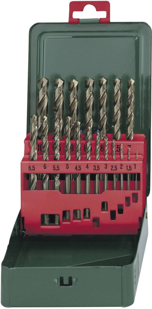 METABO DRILL BIT SET HSS-CO 19pcs. 1 10mm