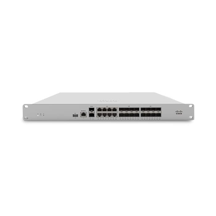 Cisco Meraki MX250 hardware firewall 1U 4 Gbit/s
