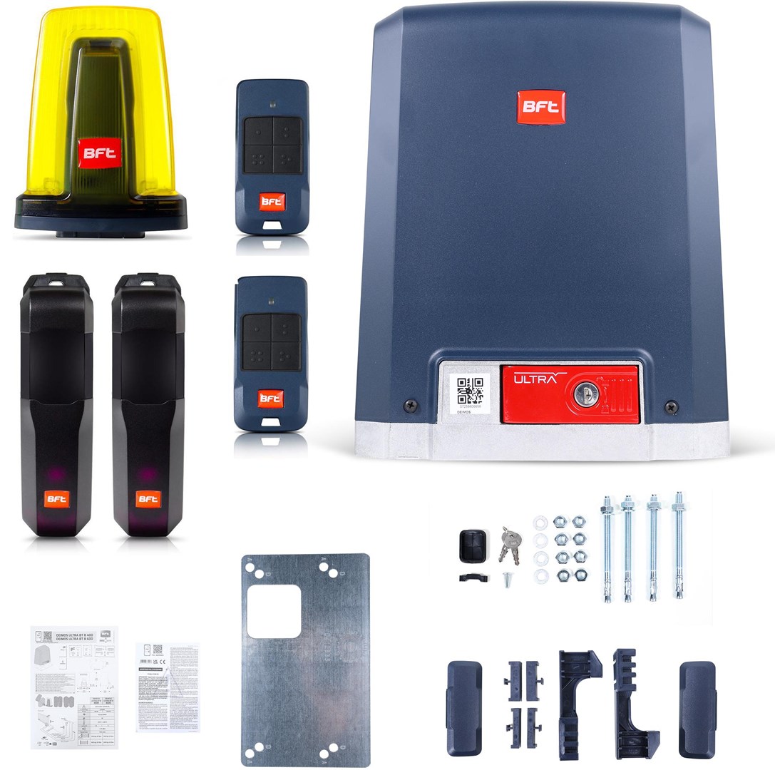 Set BFT DEIMOS ULTRA BT B600 INT KIT Do 600kg Bram Przesuwnych