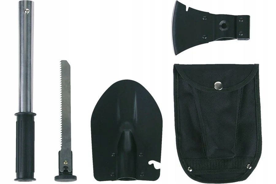 Tactical Entrenching Tool - Set With Saw And Axe Fosco