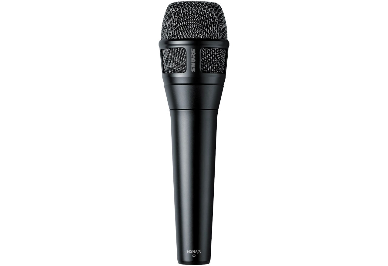 Shure Nexadyne™ 8/S - Dynamic Microphone Supercardioid With XLR Connector Black