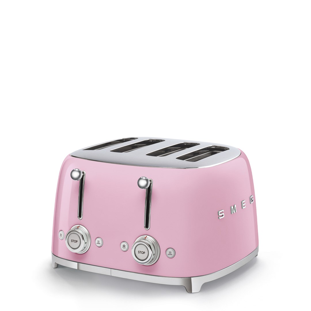 Smeg 50'S Style Toaster TSF03PKEU Pink