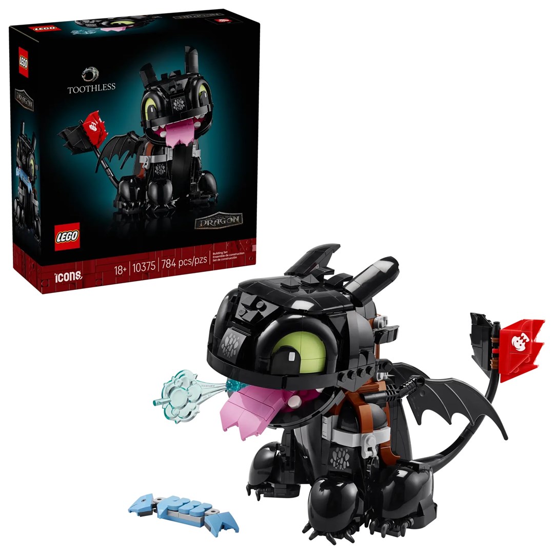 LEGO ICONS 10375 How To Train Your Dragon: Toothless