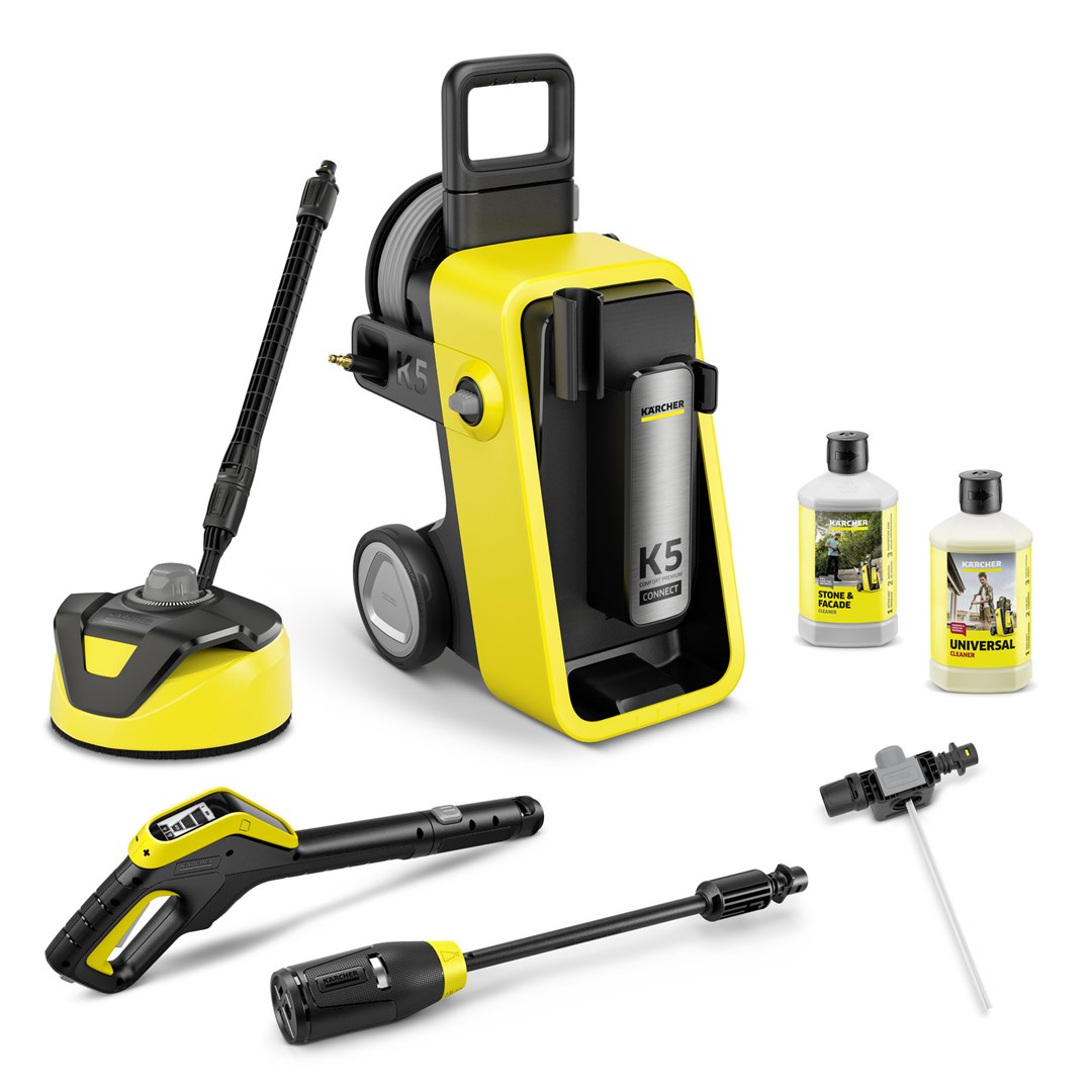 KäRcher K 5 Comfort Premium Connect Home Pressure Washer Upright 500 L/H 2100 W Yellow
