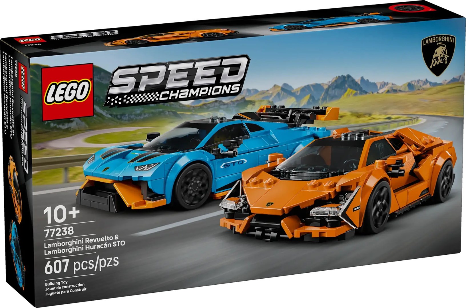 LEGO SPEED CHAMPIONS 77238 Lamborghini Revuelto HuracáN STO