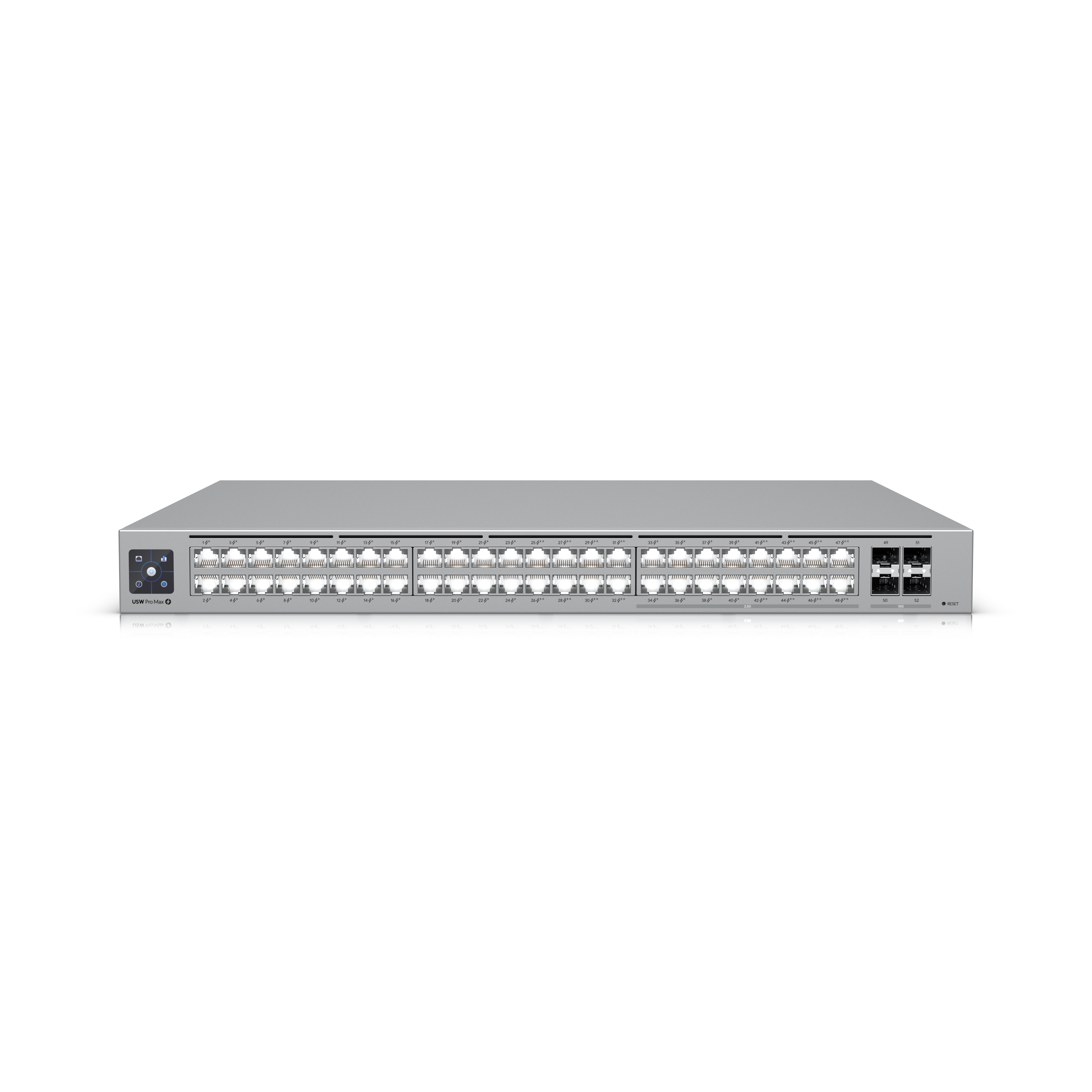 Ubiquiti UniFi Pro Max 48 PoE Managed L3 Gigabit Ethernet (10/100/1000) Power over Ethernet (PoE) 1U Grey