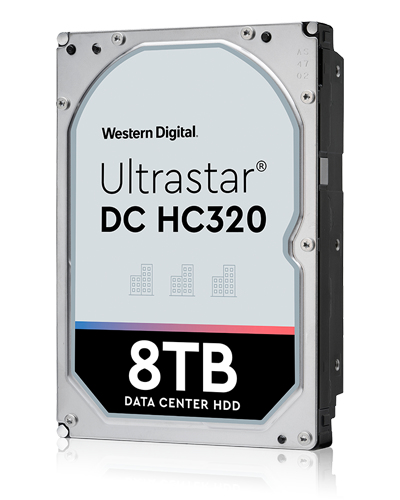 Western Digital Ultrastar DC HC320 internal hard drive 8 TB 7200 RPM 256 MB 3.5" SAS