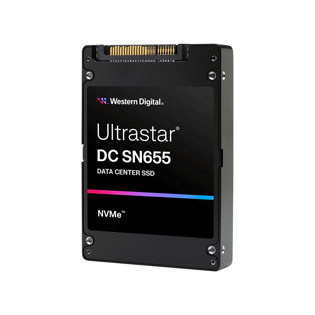 Western Digital Ultrastar DC SN655 3.84 TB U.3 PCI Express 4.0 NVMe TLC 3D NAND