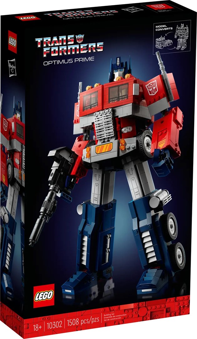 LEGO Icons Transformers Optimus Prime 10302