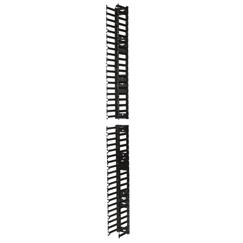 APC NetShelter Cable Management, Vertical Cable Manager, for NetShelter SX 750mm Wide 48U, 97 x 2184 x 160 mm