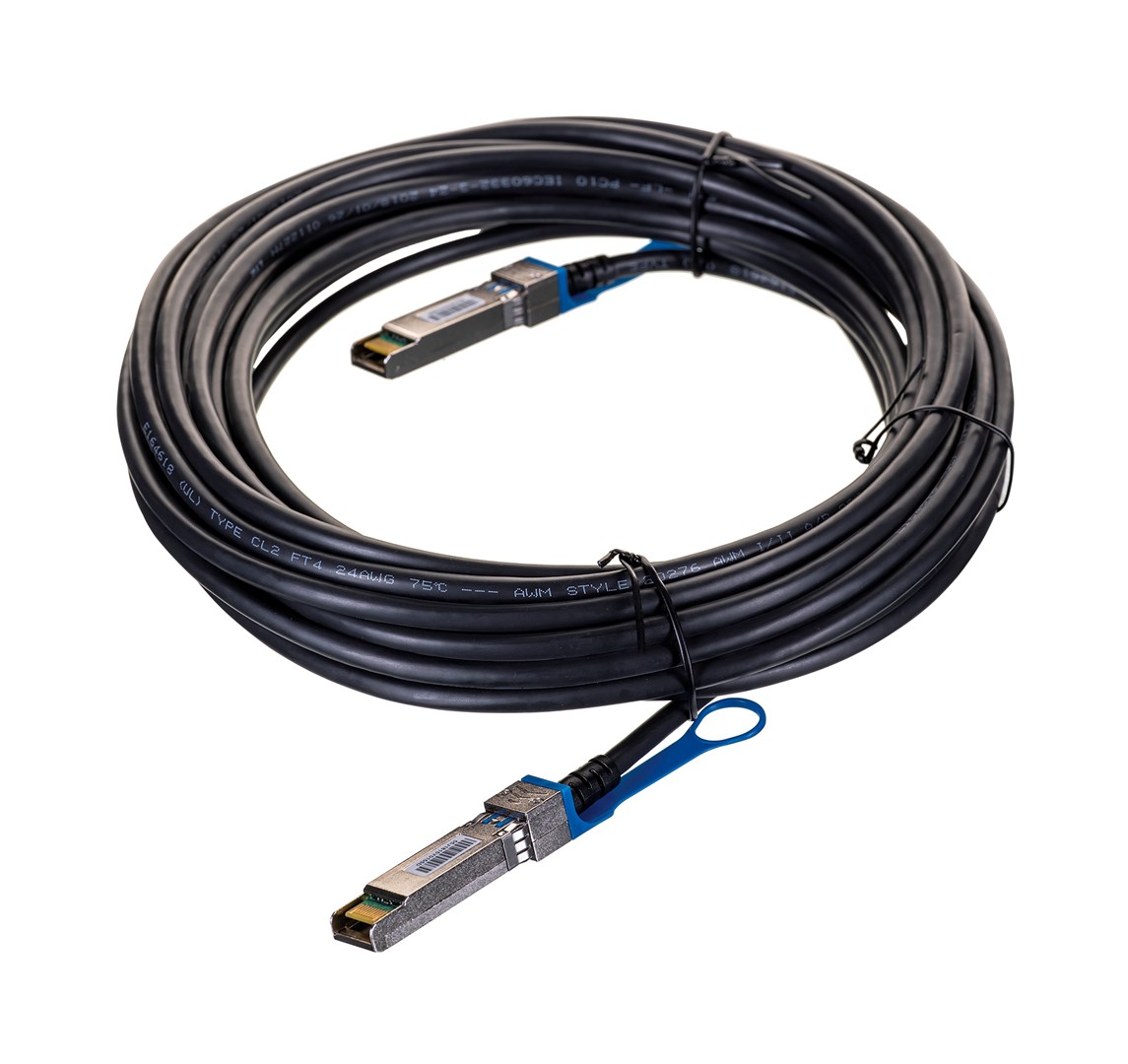 NETGEAR AXC7610 InfiniBand/fibre optic cable 10 m SFP+ Black