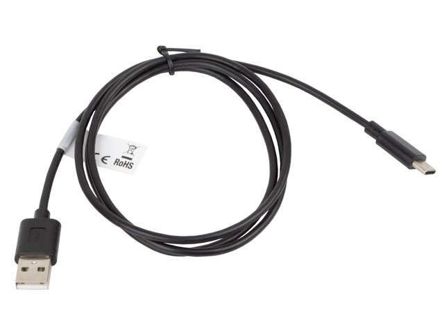 Lanberg CA-USBO-10CC-0010-BK USB cable USB 2.0 1 m USB A USB C 0.48 Gbit/s Black
