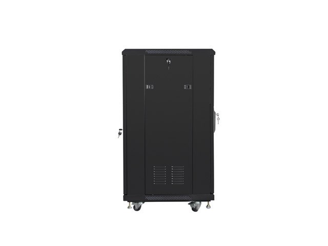 Lanberg FF01-6622-12B rack cabinet 22U Freestanding rack Black