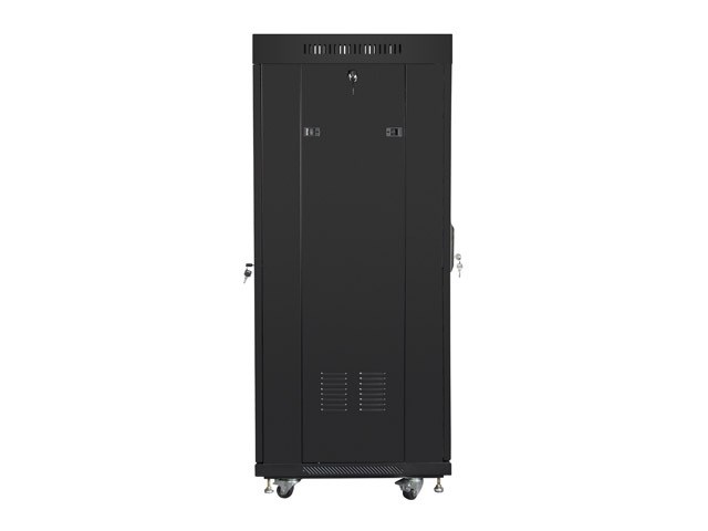 Lanberg FF01-6627-23BL rack cabinet 27U Freestanding rack Black