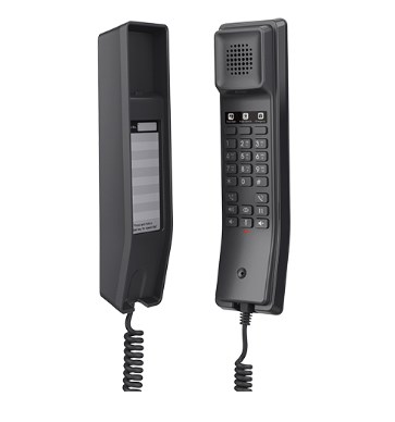 Grandstream GHP611 Hotel IP Phone - Black