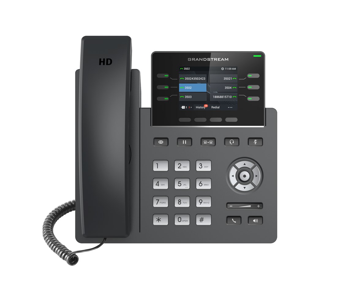 Grandstream GRP2613 SIP Phone - 6-Line Carrier-Grade IP