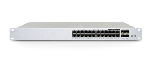 Cisco Meraki MS130-24-HW network switch Managed L2 Gigabit Ethernet (10/100/1000) 1U White