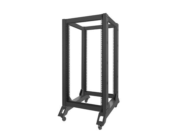 Lanberg OR01-6822-B rack cabinet 22U Freestanding rack Black