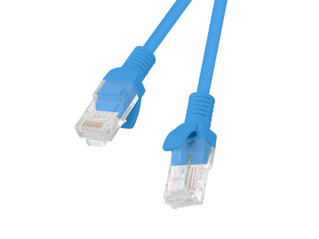Lanberg PCU6-20CC-0025-B networking cable Blue 0.25 m Cat6 U/UTP (UTP)
