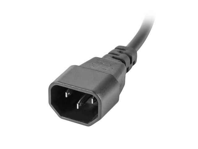Lanberg PDU-07F-0200-IEC-BK power distribution unit (PDU) 7 AC outlet(s) 1U Black