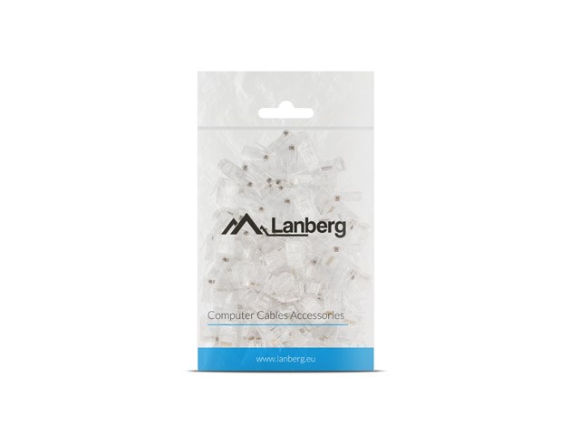 Lanberg PLU-5000 wire connector RJ-45 Transparent