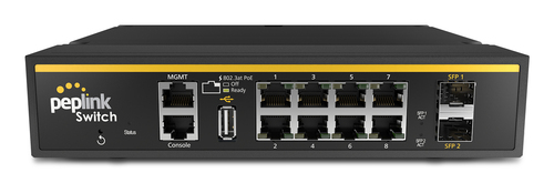 SD Switch 8-Port Rugged | PSW-8-240W-RUG