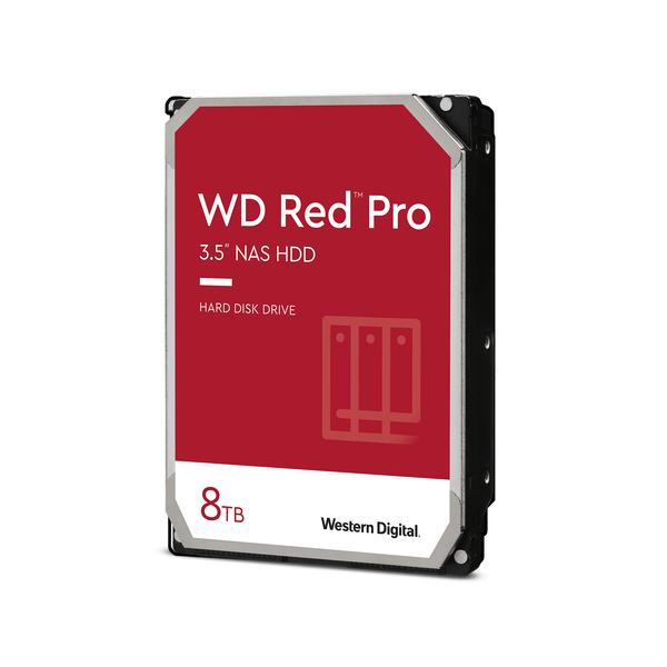 Western Digital Red Pro internal hard drive 8 TB 7200 RPM 256 MB 3.5" Serial ATA III