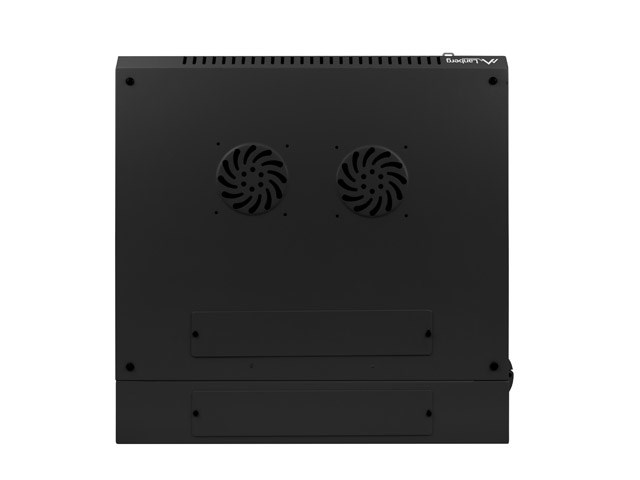 Lanberg WF02-6606-10B rack cabinet 6U Wall mounted rack Black